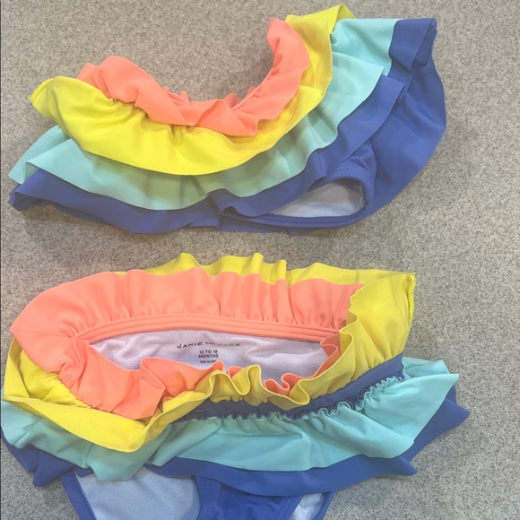 Janie and Jack Other - Janie and Jack Multicolor Ruffled Bikini